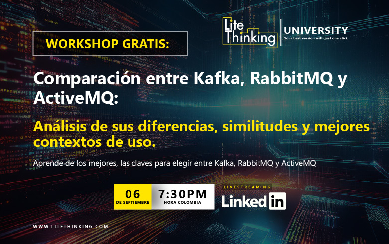 Comparación de Tecnologías de Mensajería Distribuida